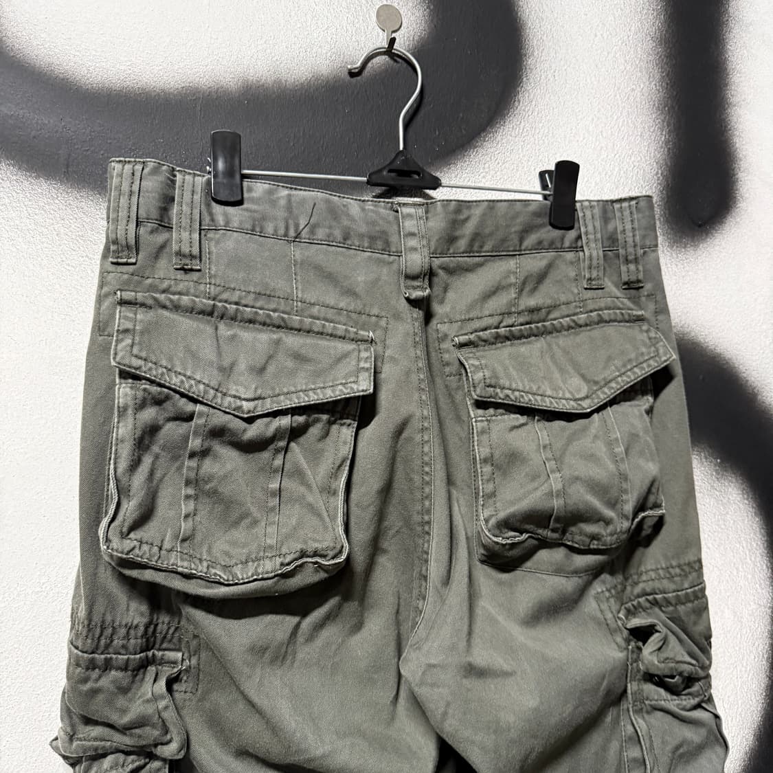 VTG 빈티지 밀리터리 멀티 포켓 와이드 카고 팬츠 상품이미지7