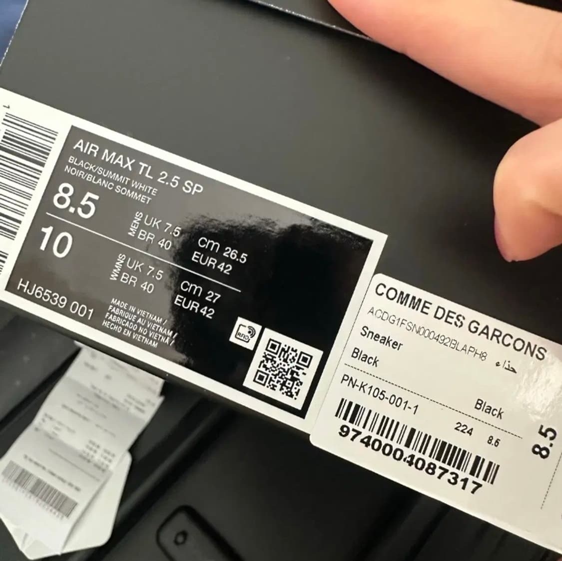 나이키 x 꼼데가르송 옴므 플러스 에어맥스 TL 2.5 상품이미지3