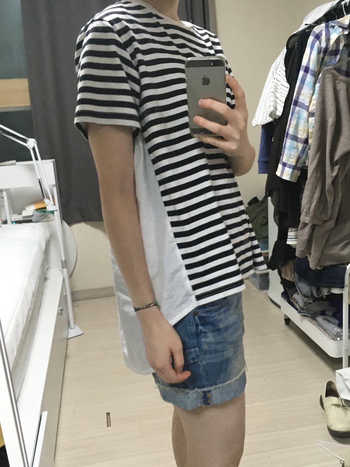Layerd Stripe shirts T 상품이미지9