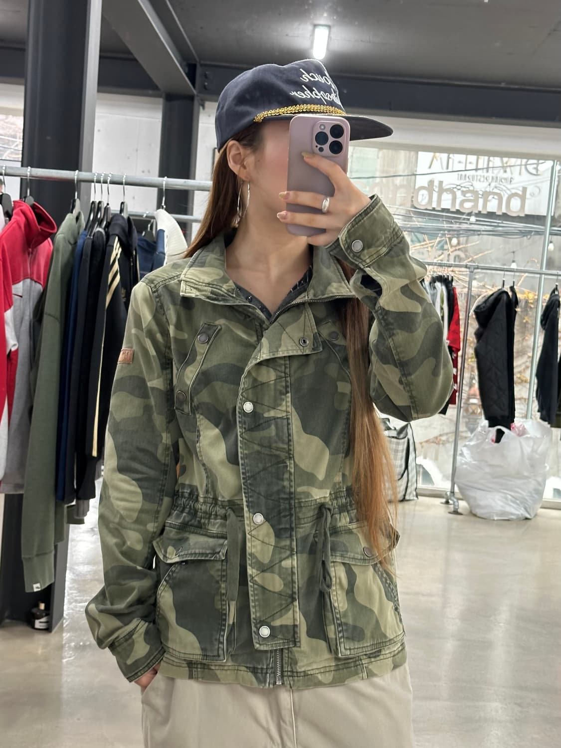 홀리스터 하이넥 헤리티지 밀리터리 자켓 상품이미지4