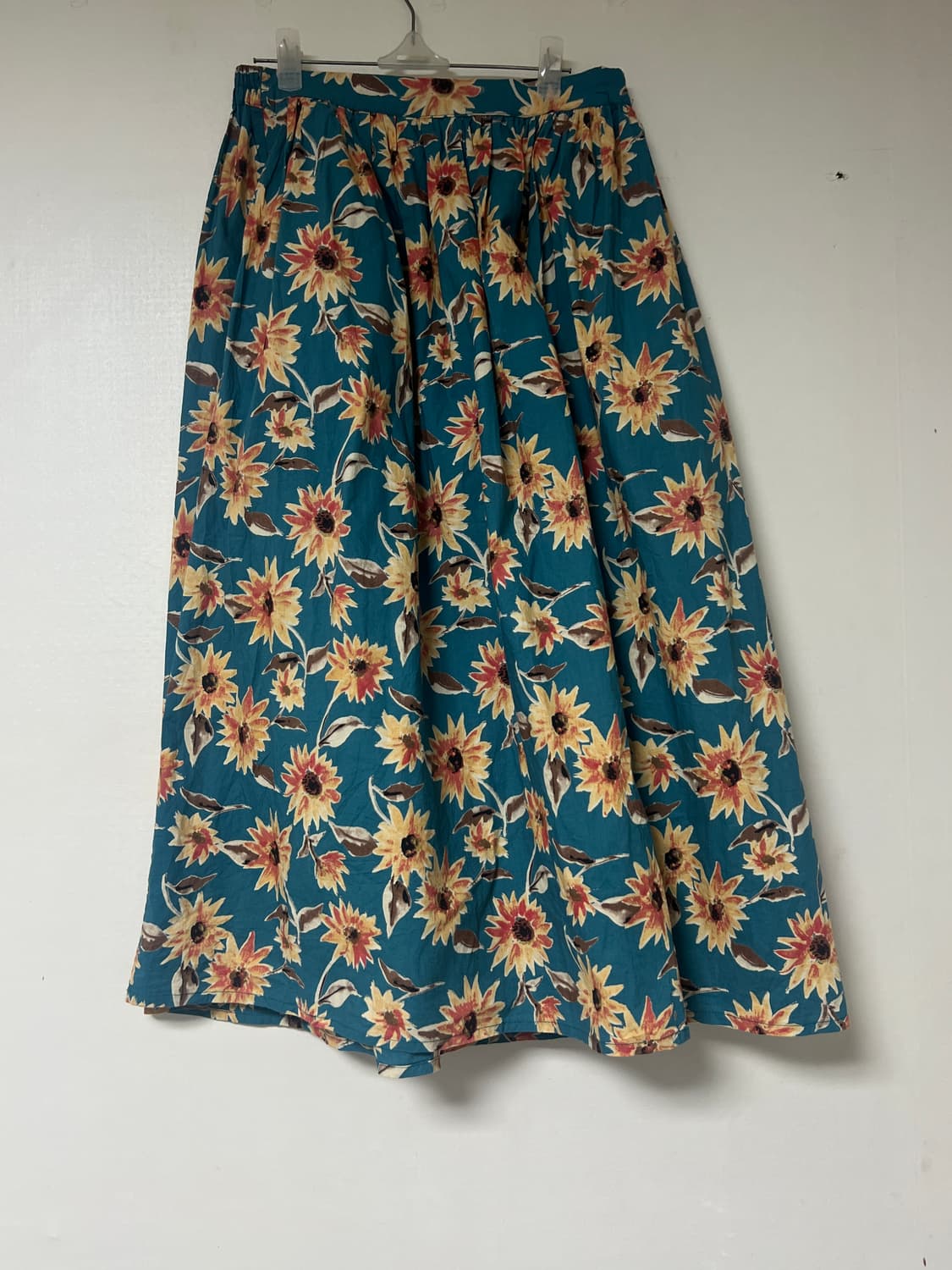 해바라기 패턴 스커트 상품이미지2