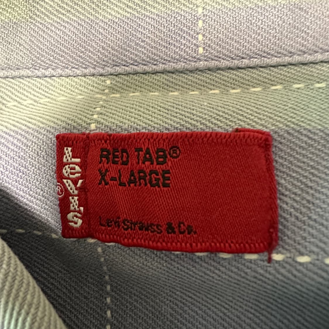 LEVI'S red tab heavy check shirt 상품이미지4