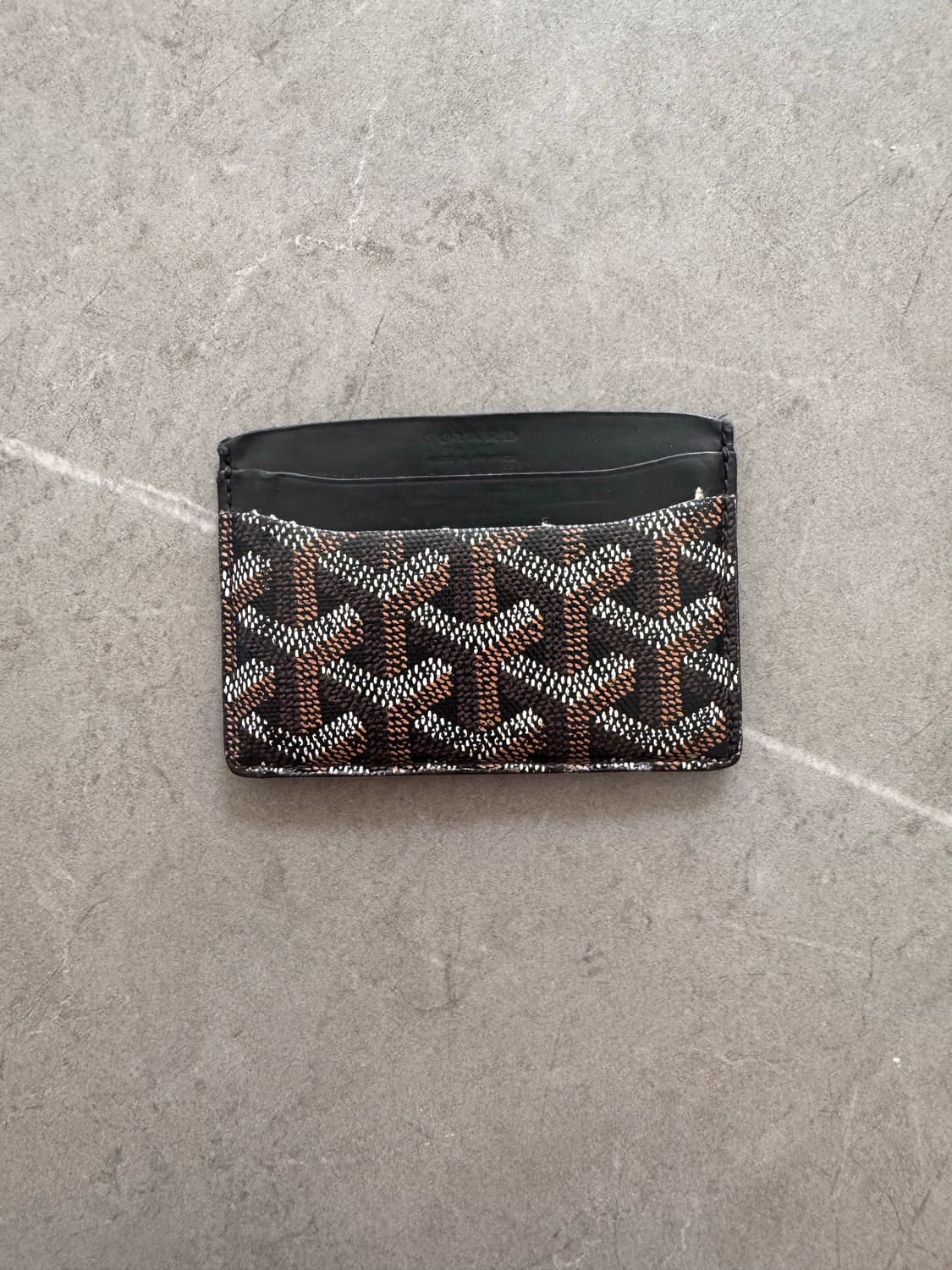 고야드 생쉴피스 블랙 카드지갑 상품이미지3