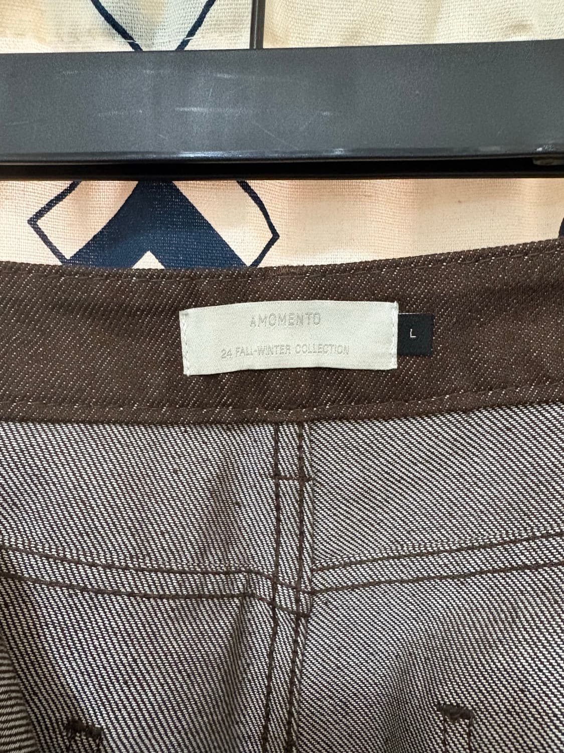 아모멘토 / 컬러 스트레이트 핏 데님 상품이미지7