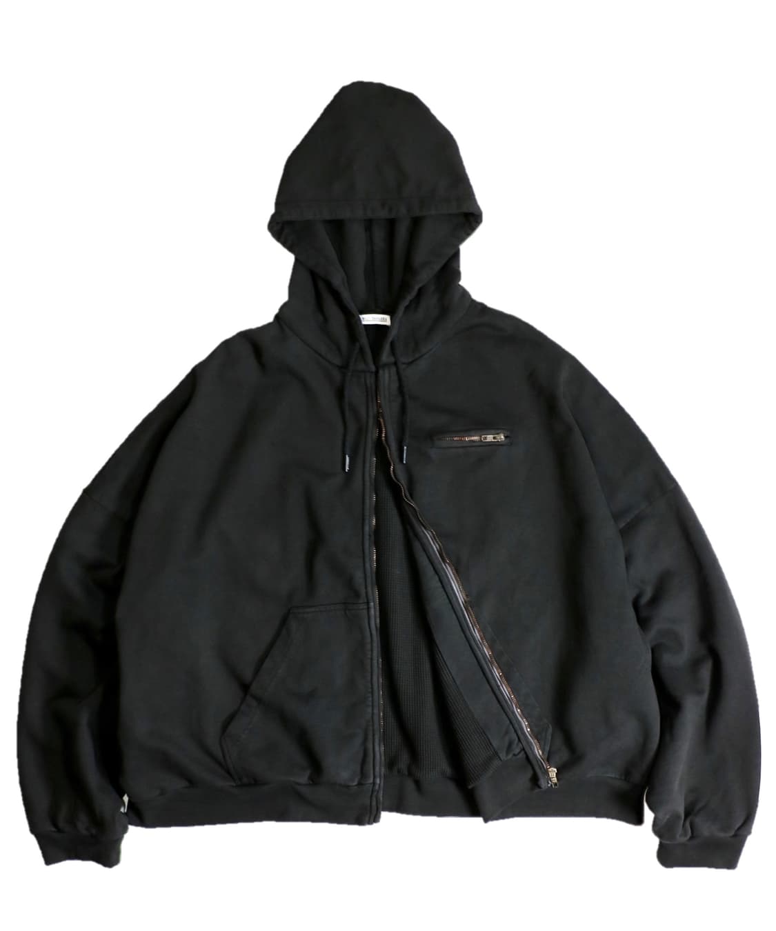 윌리차바리아 와플 후드집업 m 상품이미지1