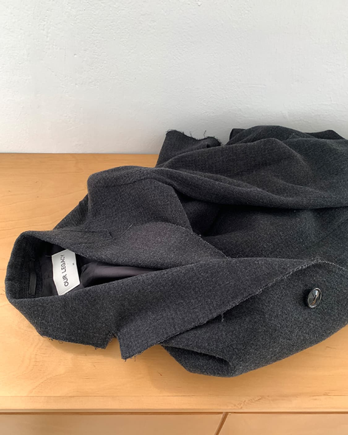 OUR LEGACY Virgin Wool Coat 52size 상품이미지7