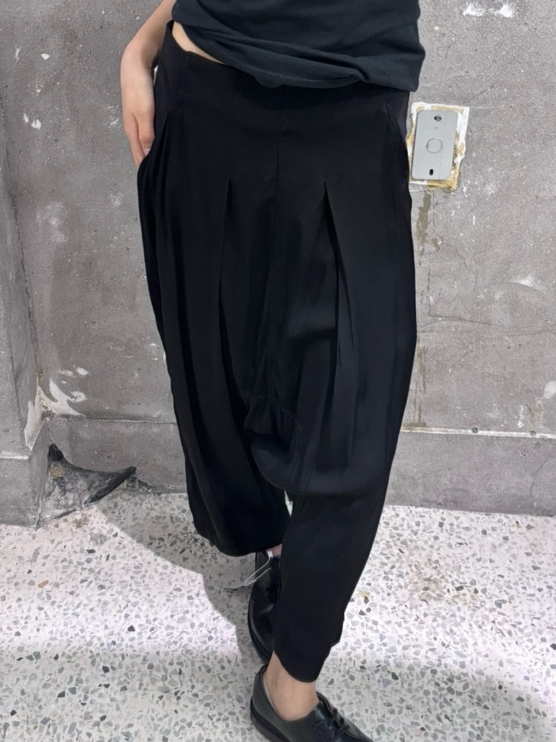 Rick Owens 릭오웬스 16SS 블랙 사이클롭스 배기팬츠 상품이미지1