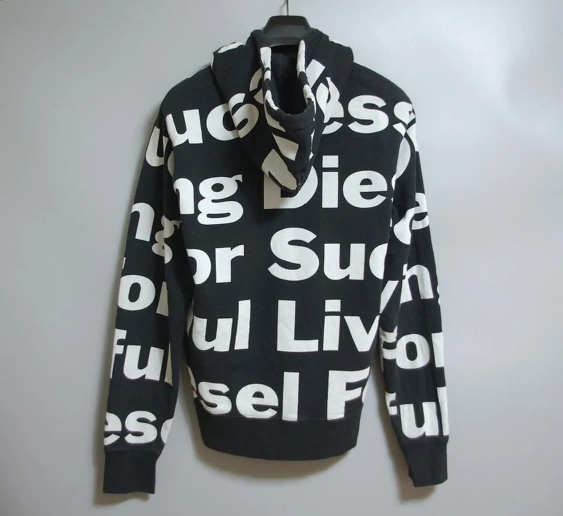 디젤 Successful Living  후드티셔츠 상품이미지3