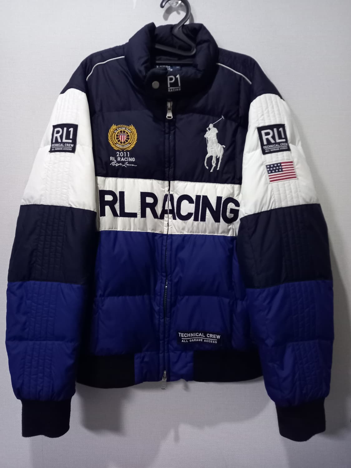 폴로 POLO 랄프로렌 빅포니 레이싱 패딩 110/XXL 상품이미지1