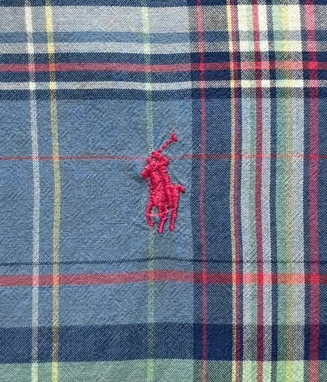 Polo 폴로랄프로렌 체크 반팔 셔츠 상품이미지3