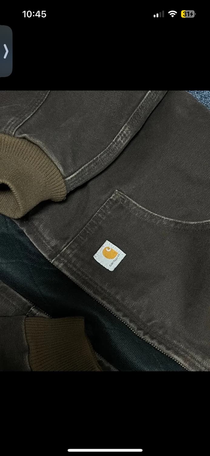 칼하트 WJ130 DKB 사이즈 M 팝니다 상품이미지3