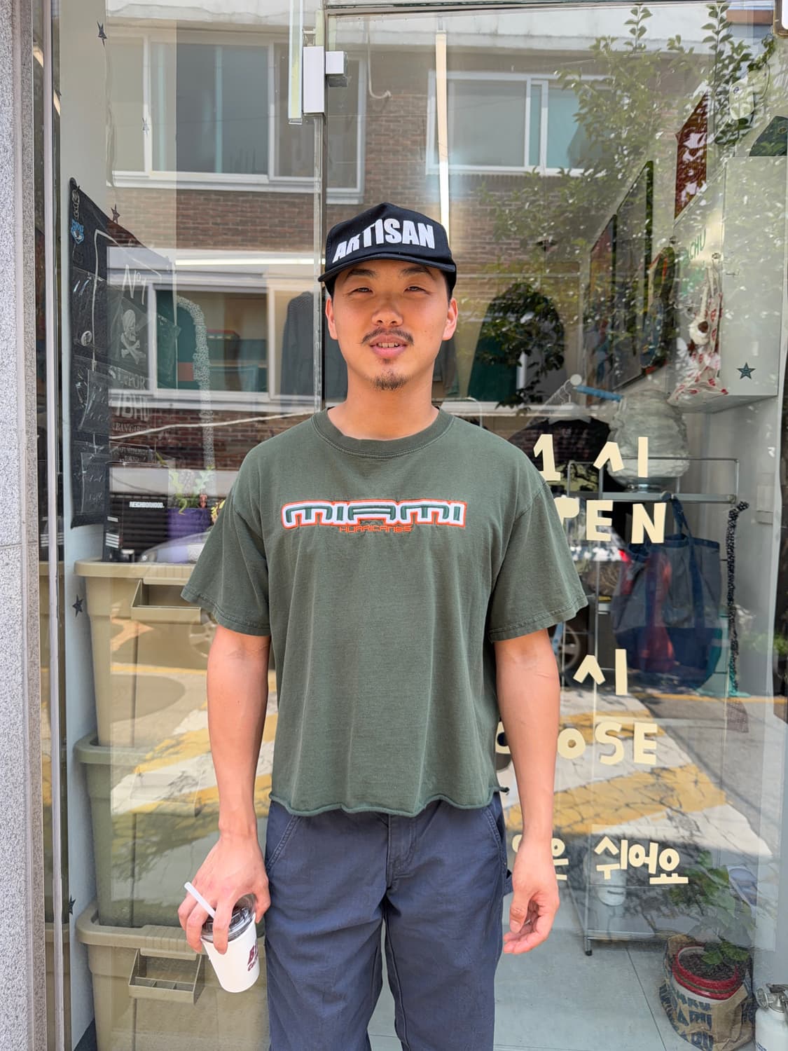GILDAN MIAMI cutting Tee 상품이미지4