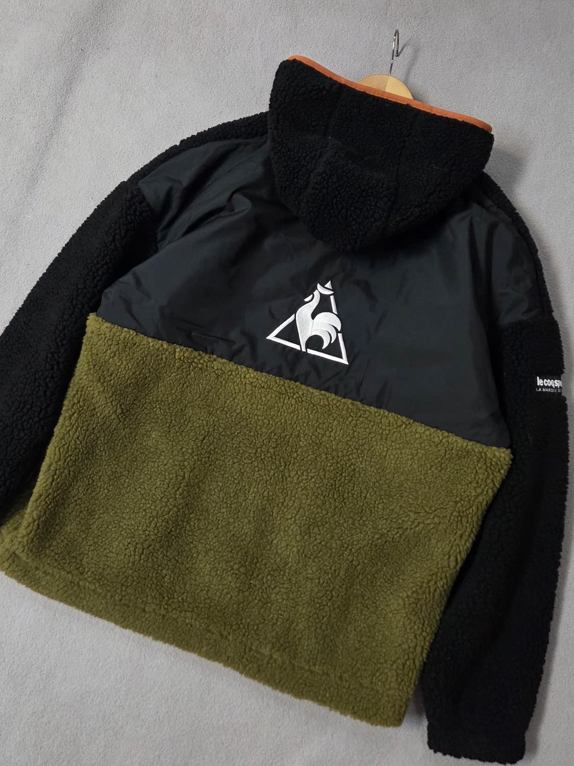 (100) 르꼬끄 양털 아노락후리스 남 상품이미지4