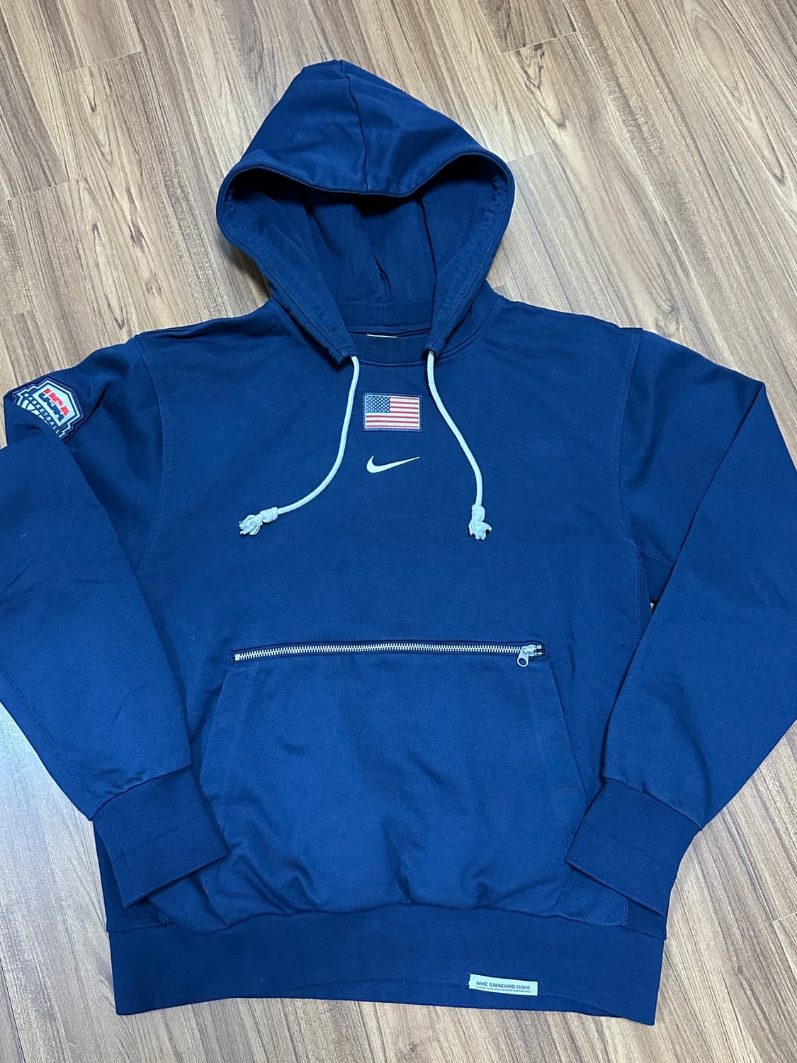 나이키 팀 USA 성조기 네이비 후드 100 상품이미지9