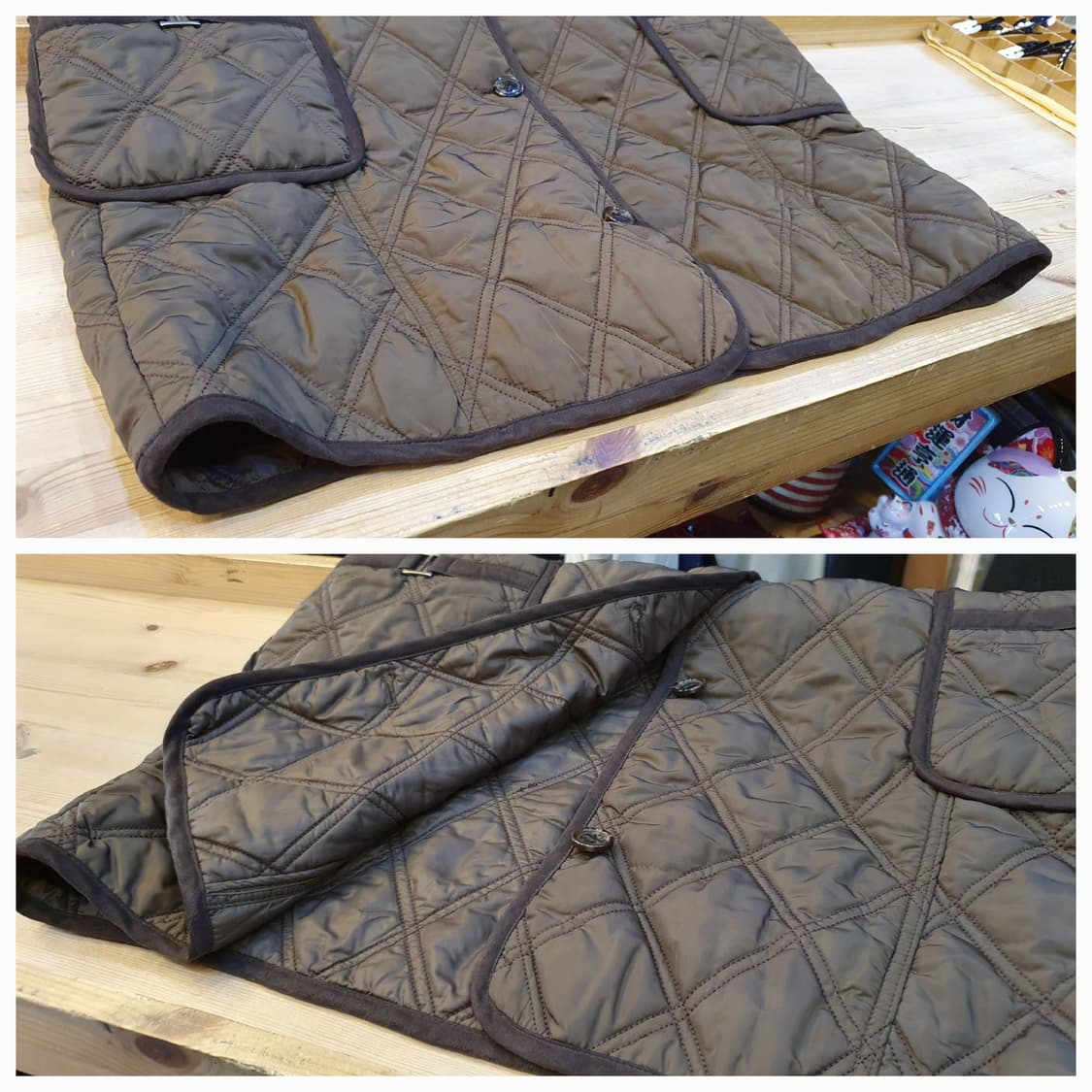 66.루이까스텔 퀼팅 후드점퍼  상품이미지8