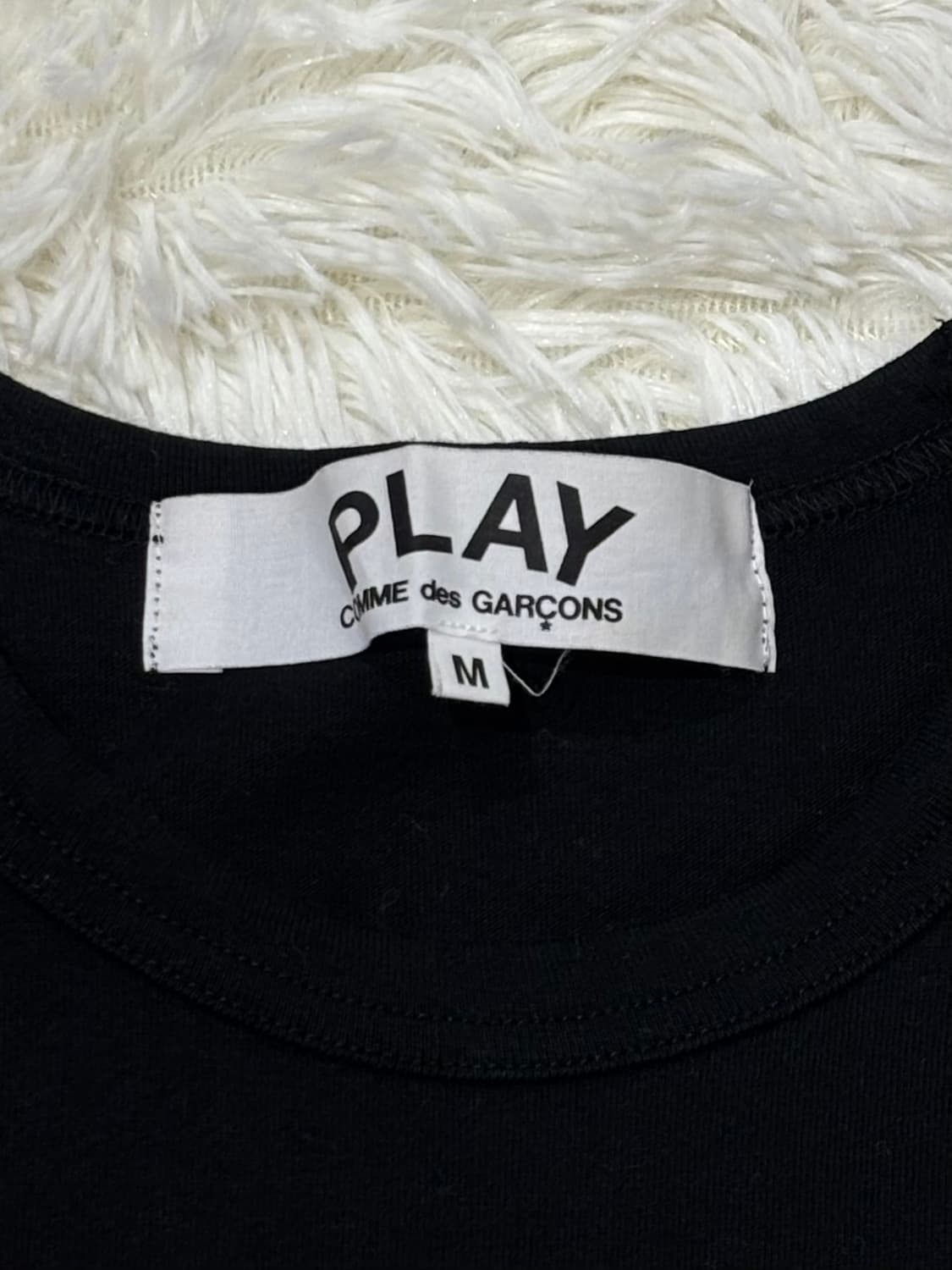 꼼데가르송 빅로고 반팔 상품이미지7