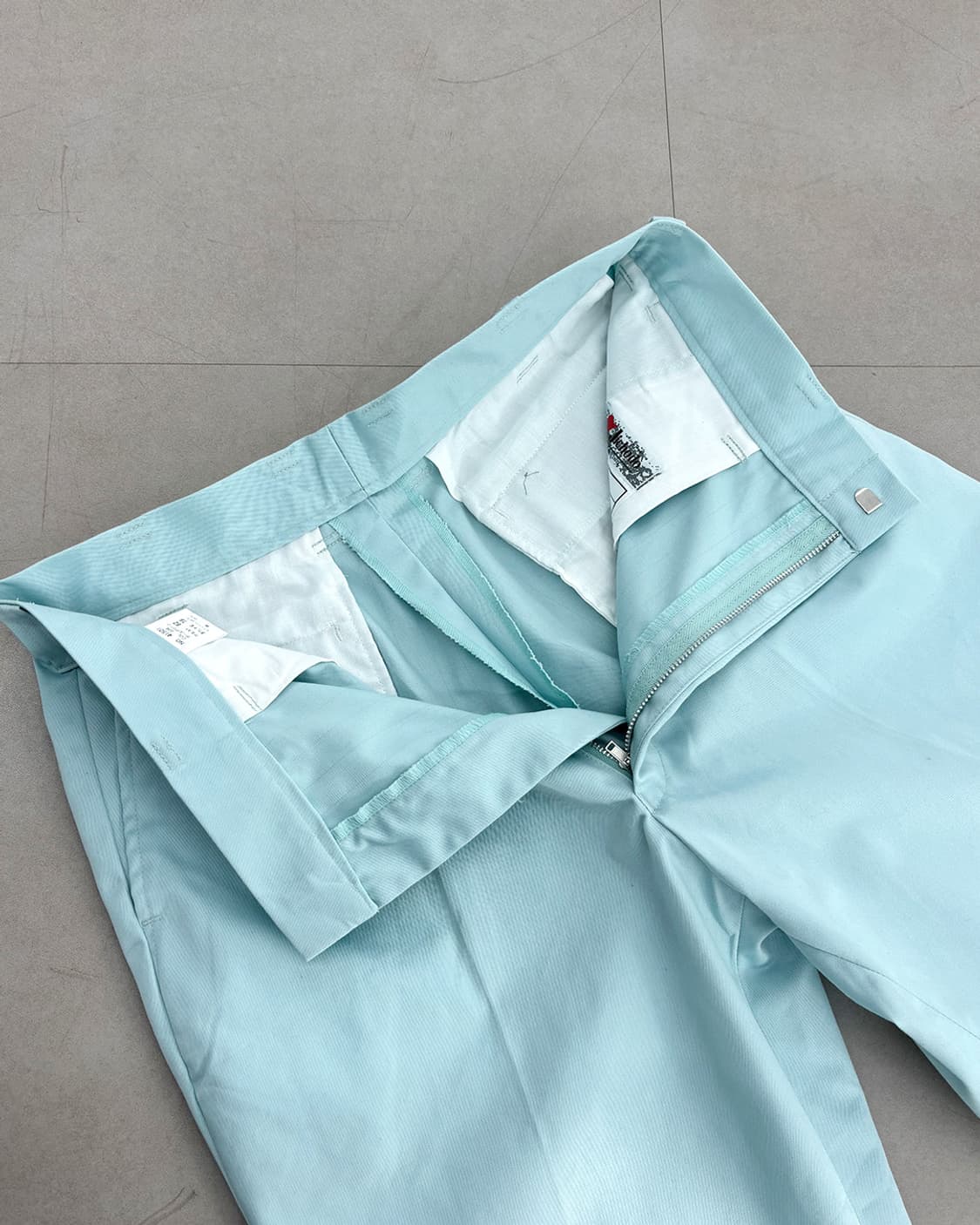 Jichodo light mint 3/4 length slack pant 상품이미지6