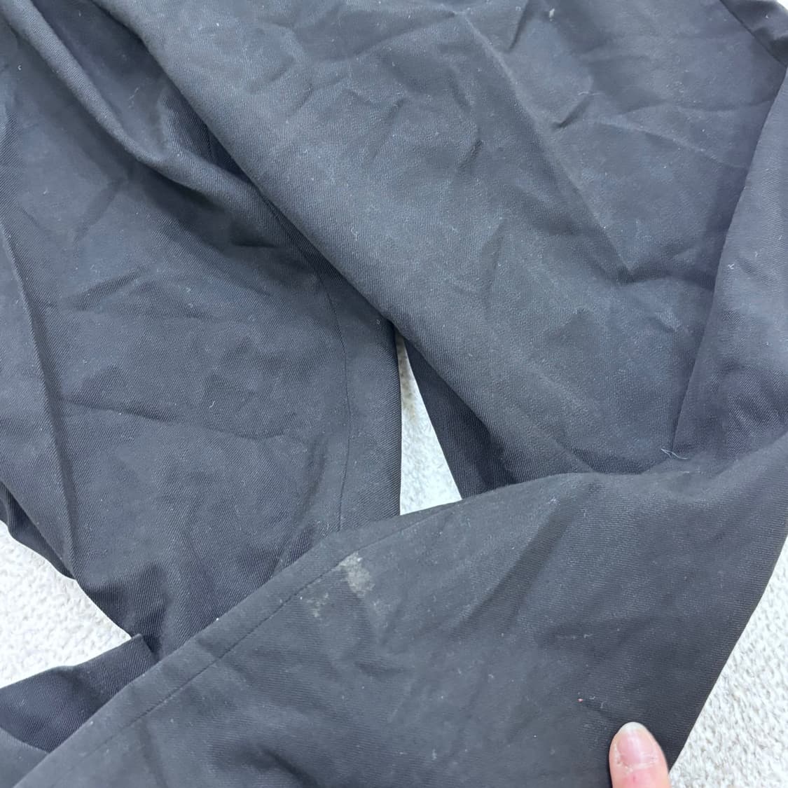 32 무신사스탠다드 블랙 치노 팬츠 0428E 상품이미지5