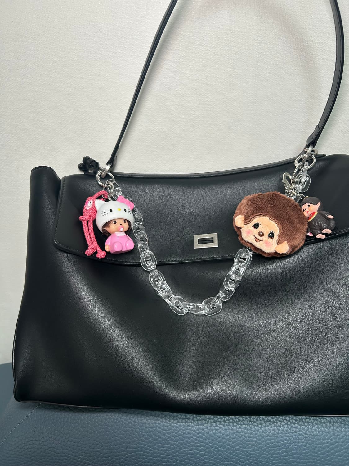 ✨💖헬로키티 헬맷쓴 베베 몬치치 키링(2) 상품이미지4