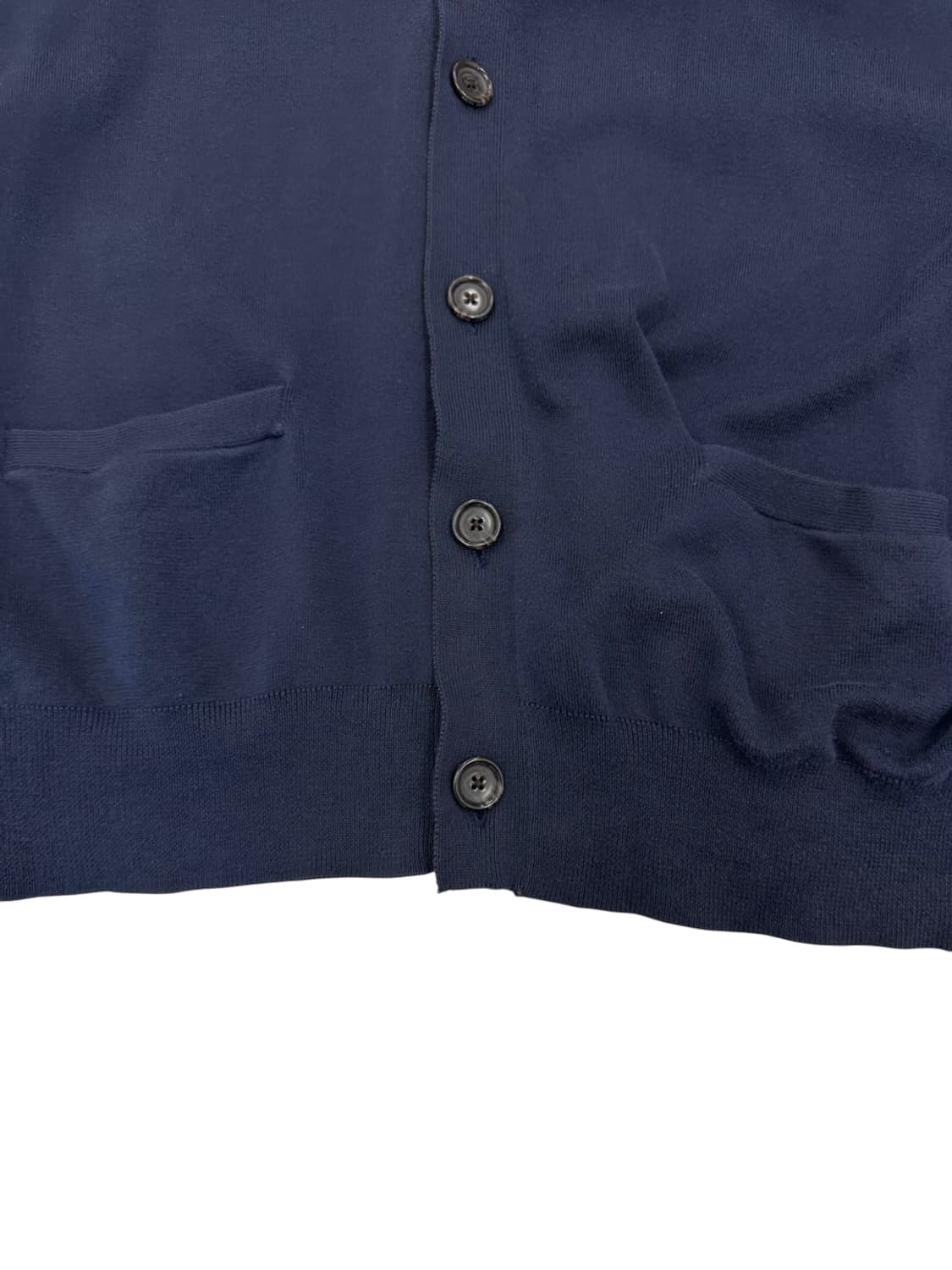 폴로 피마코튼 가디건 네이비 (L) 상품이미지6