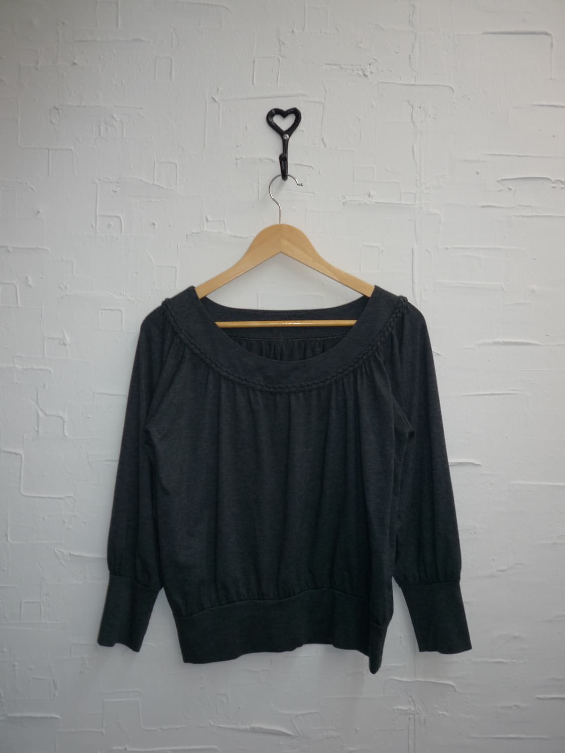 frill u-neck long sleeve 상품이미지5