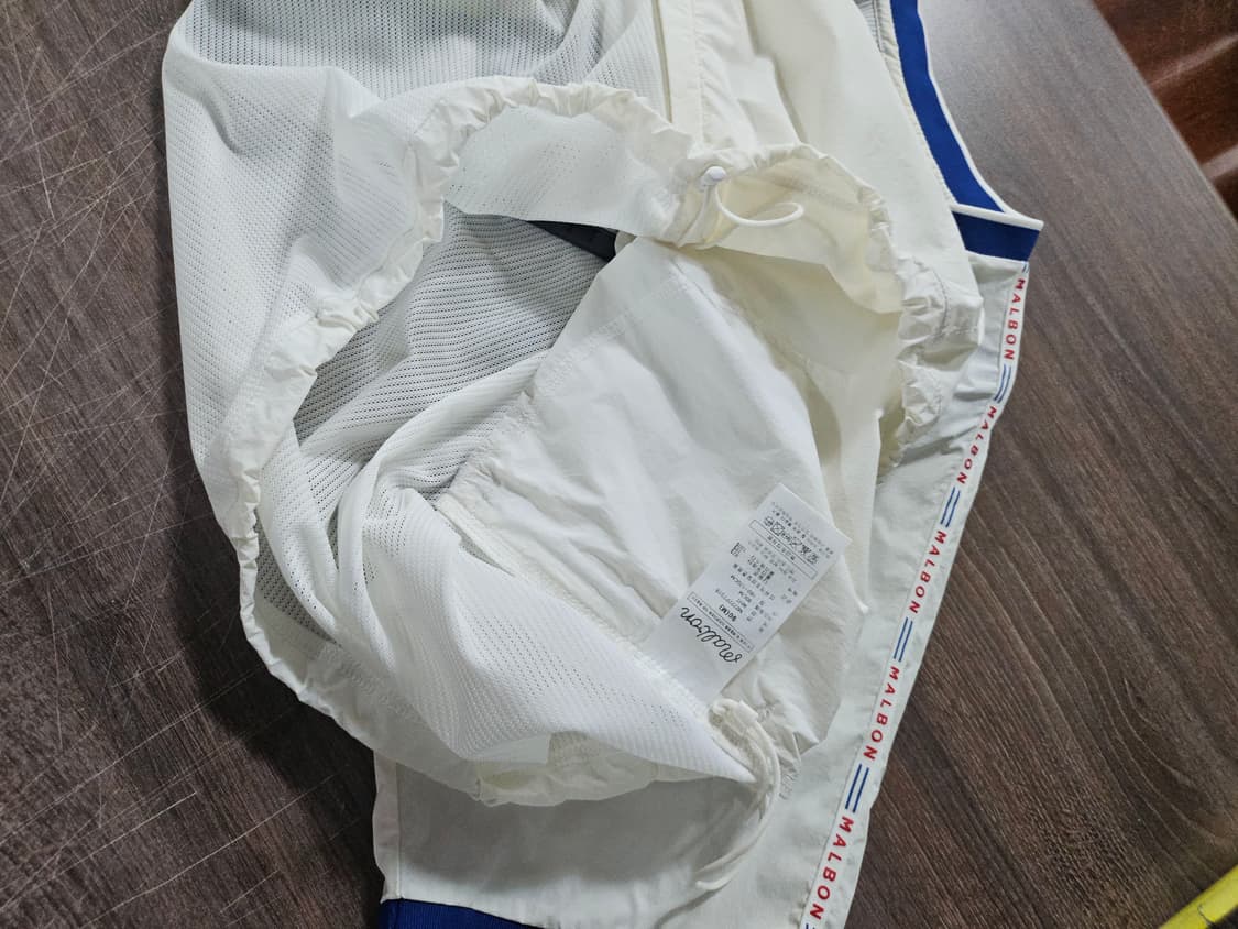 정품]말본 아노락 반팔 여름용 화이트 90 M 상품이미지4