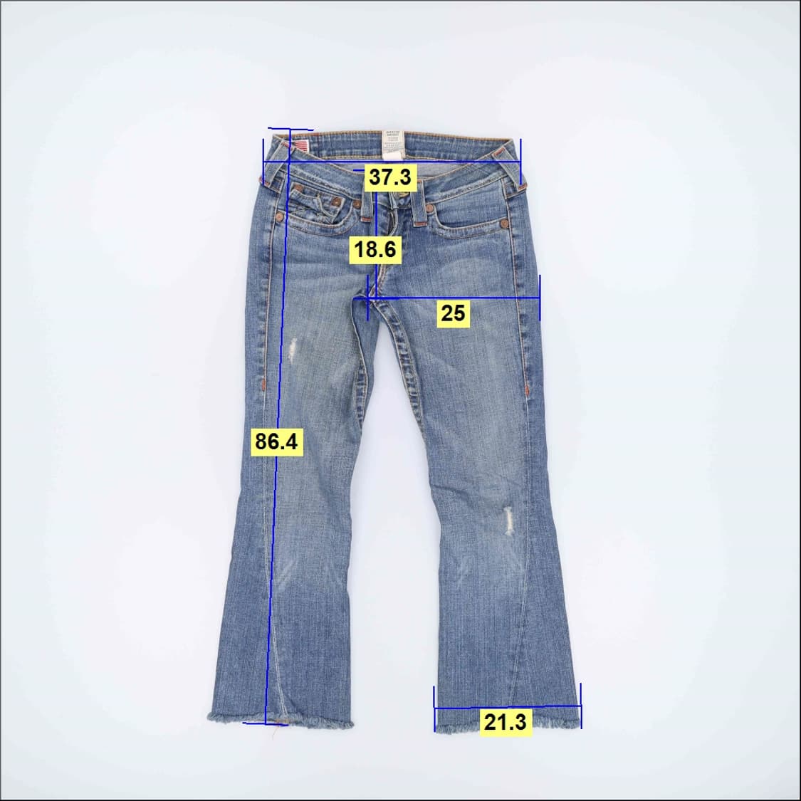 26 트루릴리전 여성 데님팬츠 0415H1 상품이미지8