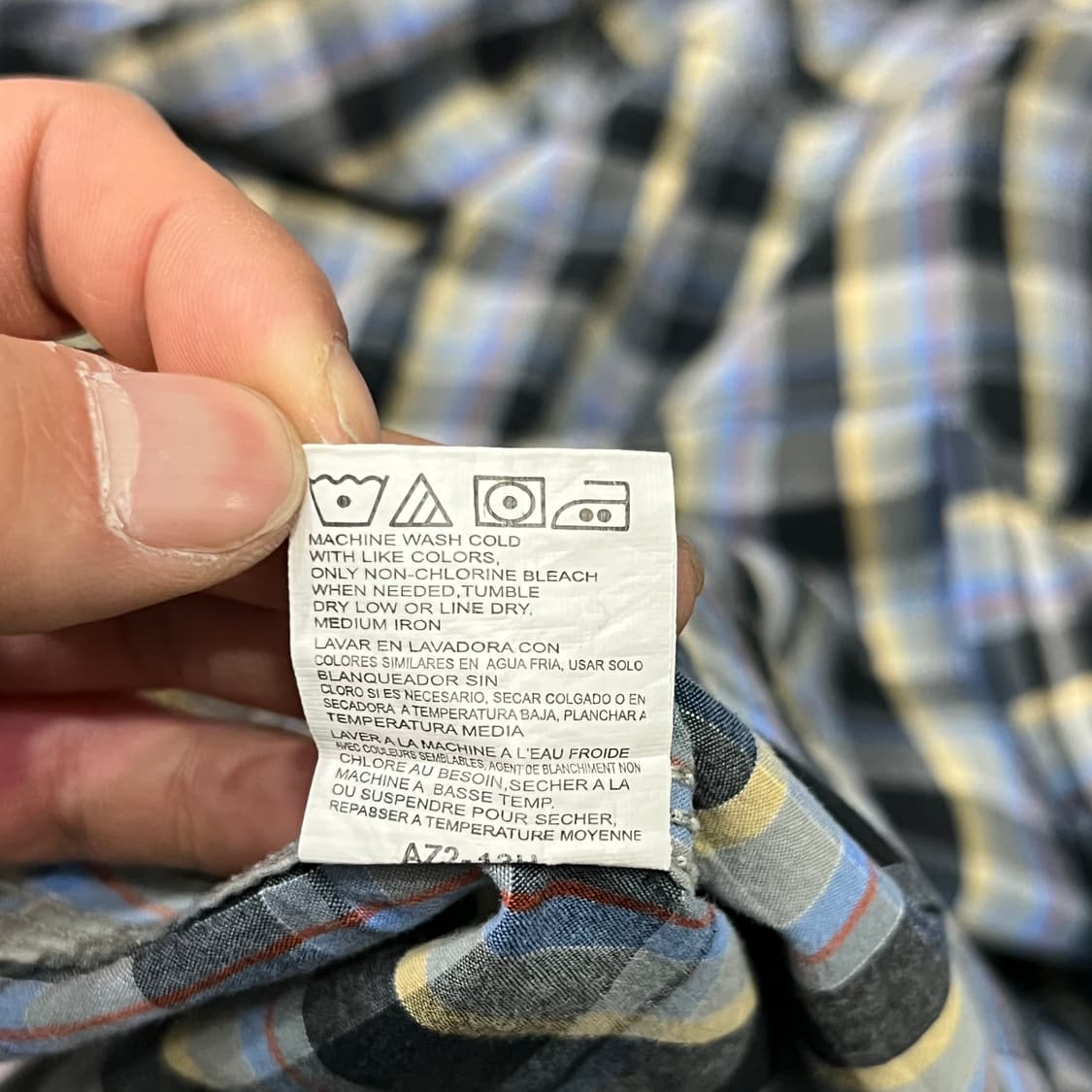  랭글러 체크 웨스턴 셔츠 y16105 상품이미지8