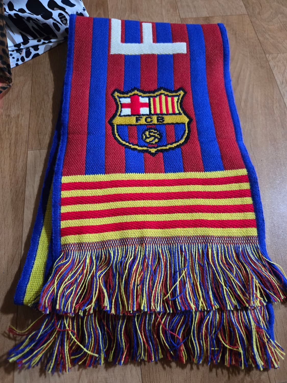 FC 바르셀로나 18/19  리버시블 머플러(정품) 상품이미지2