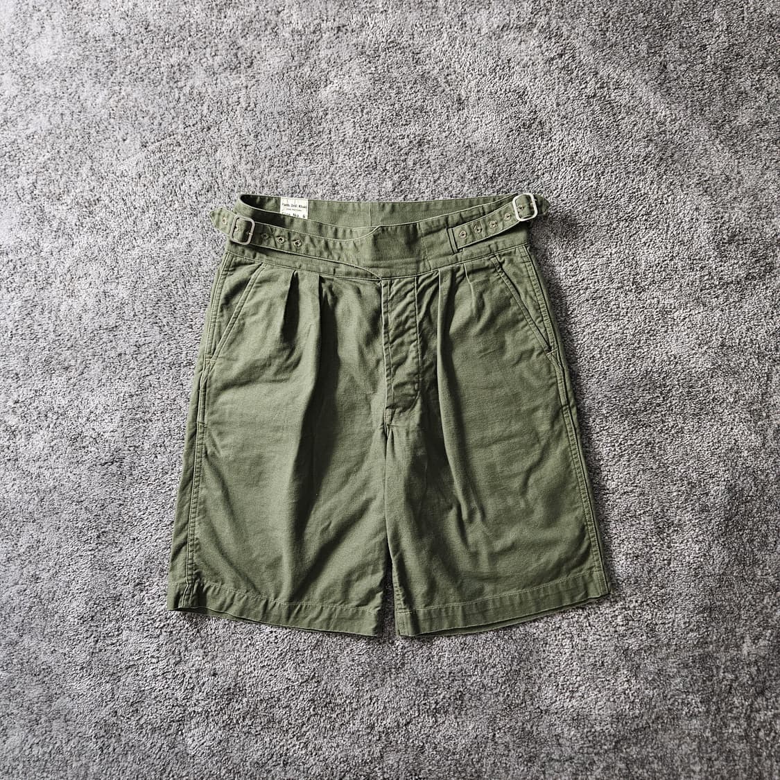 [무료배송] NON STOCK MFG CO 1945 패턴 카키 드릴 팬츠 상품이미지1