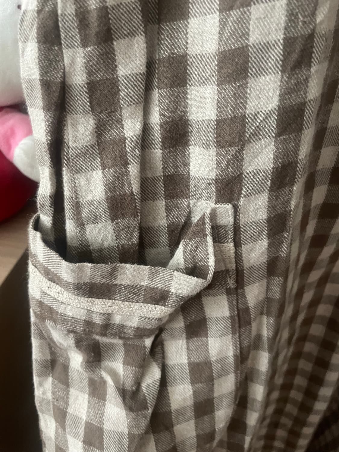 모리걸 빈티지 사만사모스 체크 롱 원피스 🤎🤍 상품이미지4