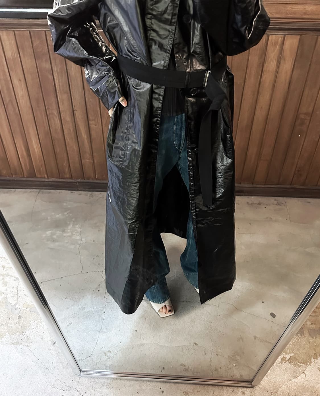 1017 ALYX 9SM gloss belted coat 상품이미지5