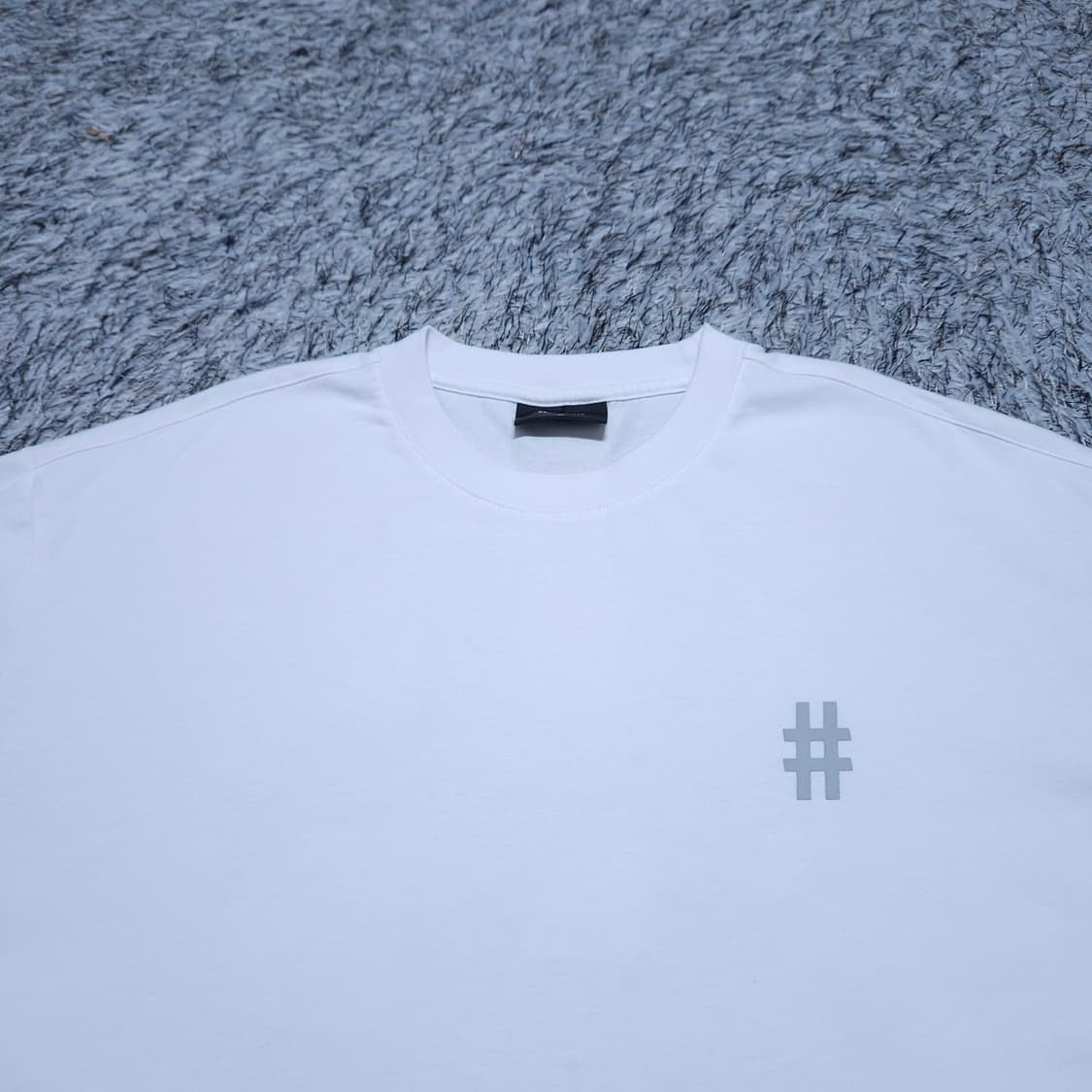 빈트릴) XL 남자 해시태그 반팔라운드티 / 왕눈이샵 상품이미지2