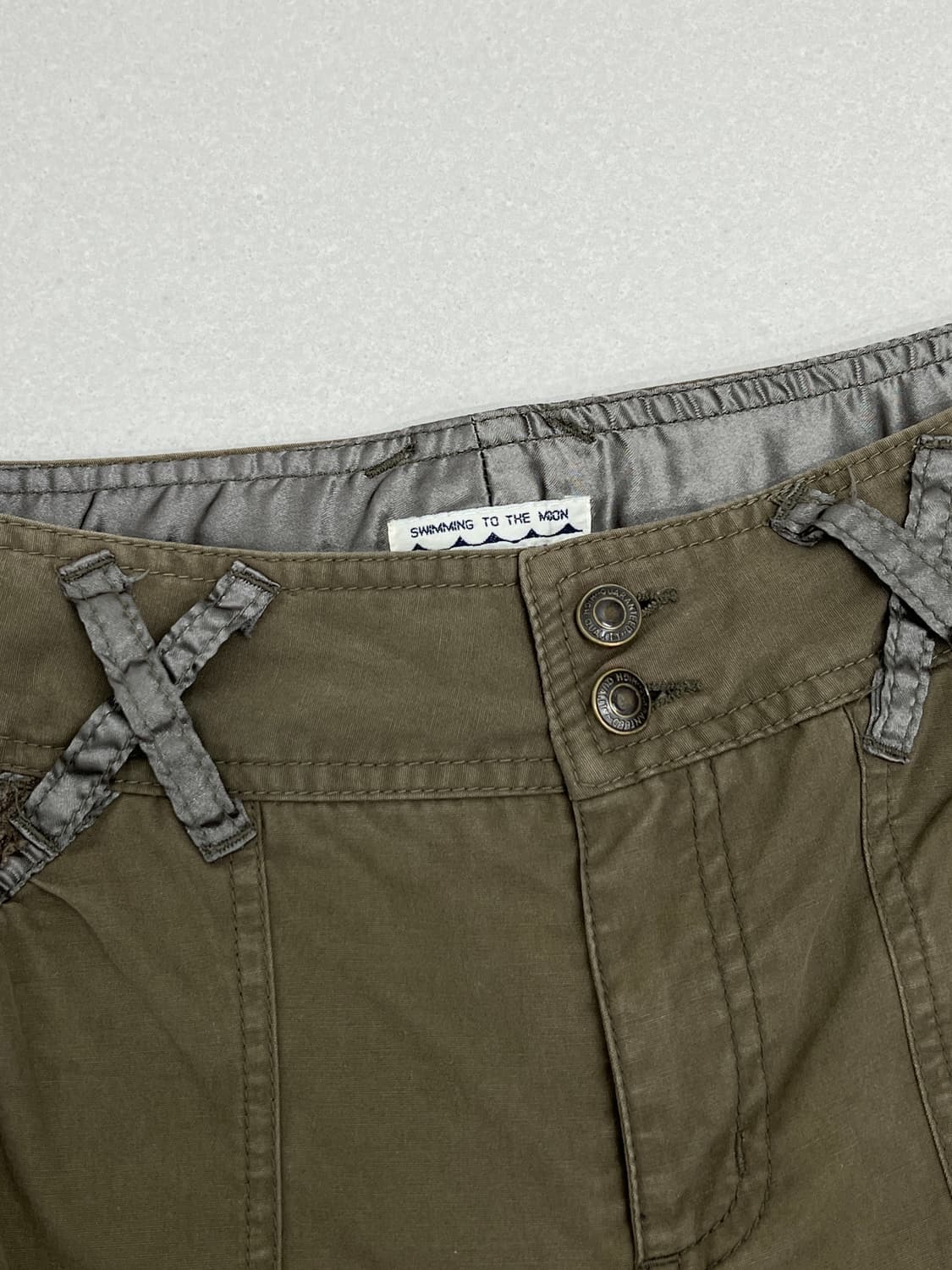 SWIMMING TO THE MOON 카고 팬츠 상품이미지3