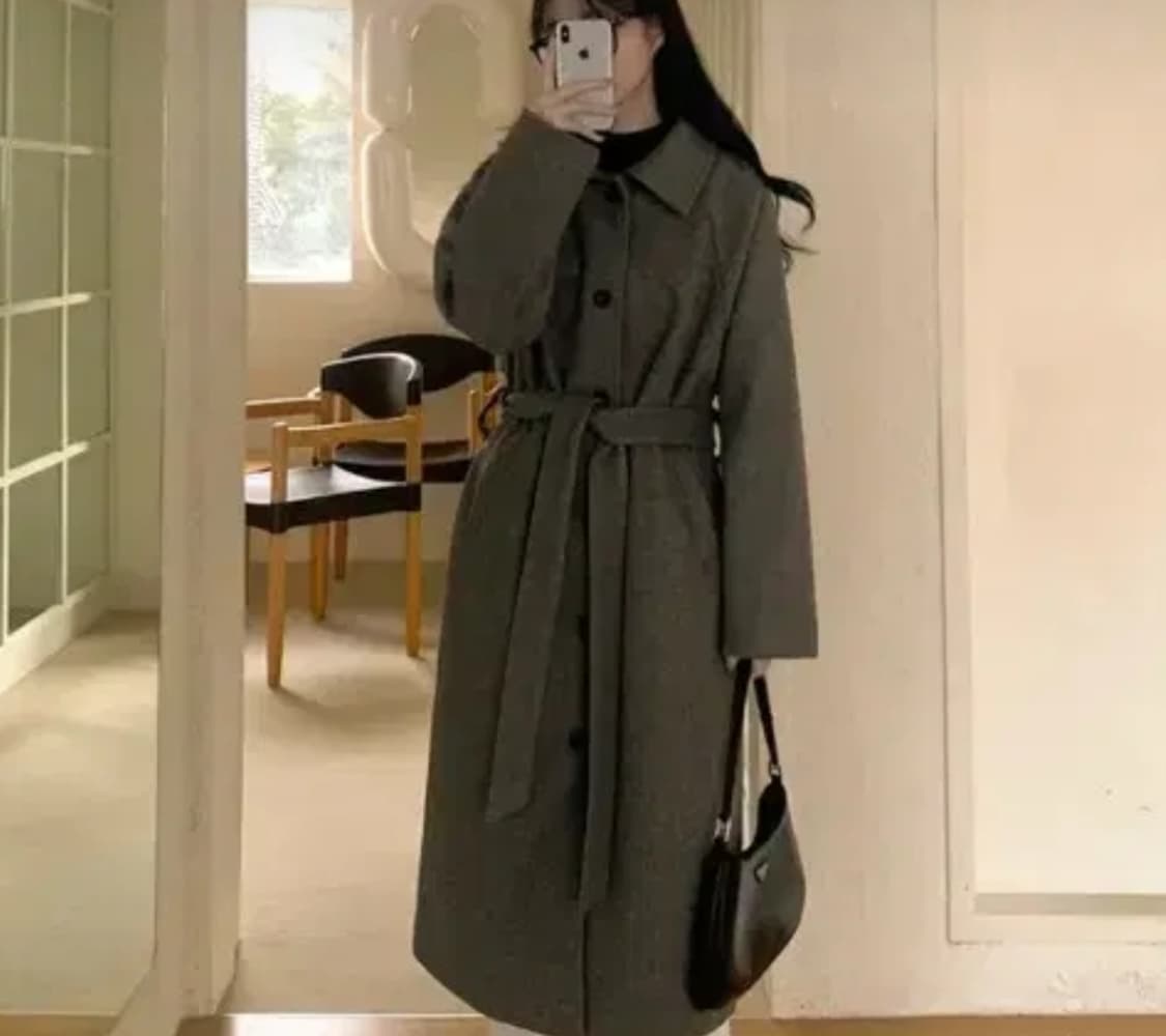 에이블리 롱코트 상품이미지1