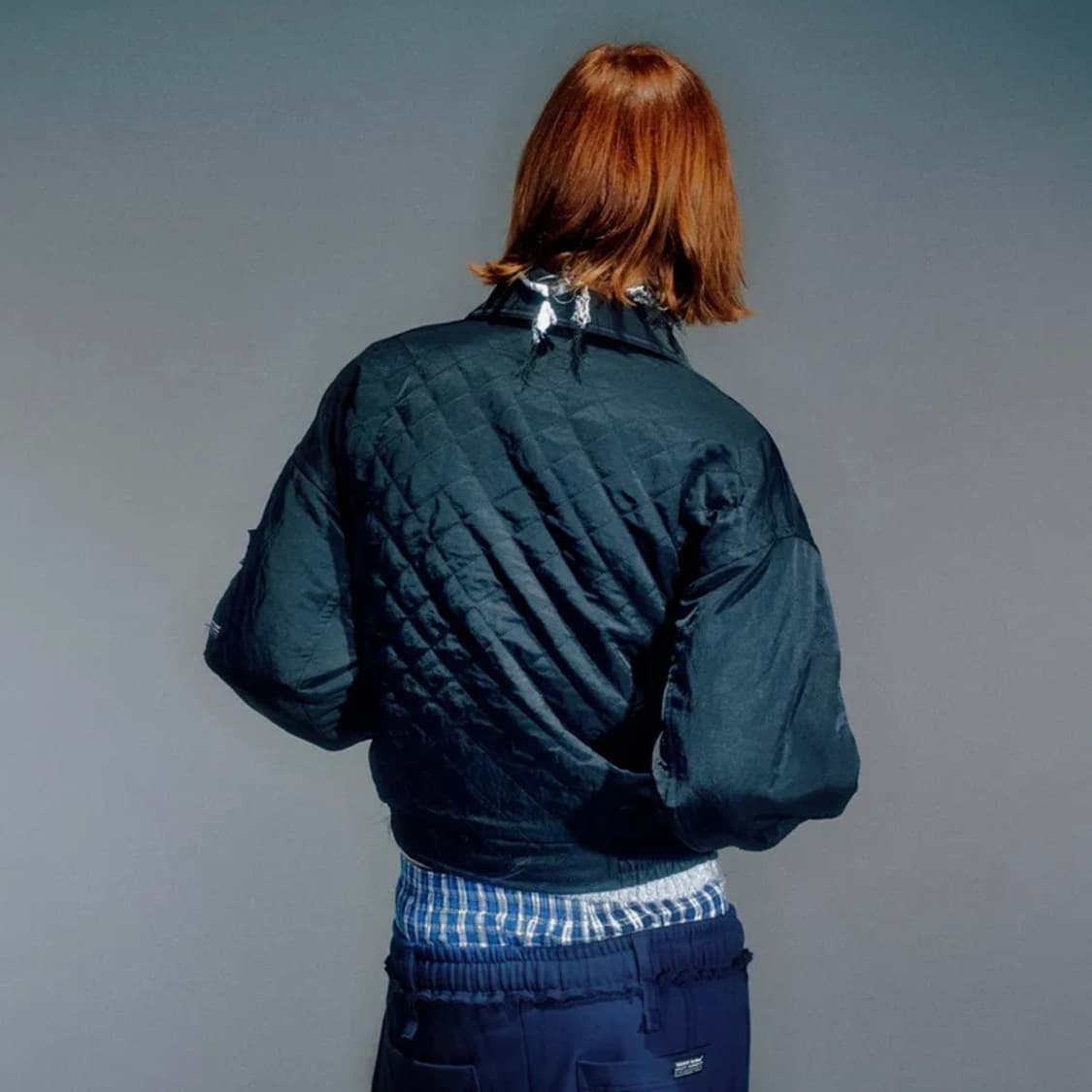 MEN MATTY QUILTED BOMBER JACKET BLACK 상품이미지2