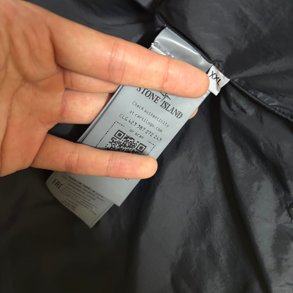 스톤아일랜드 크링클랩스 xxl 상품이미지5