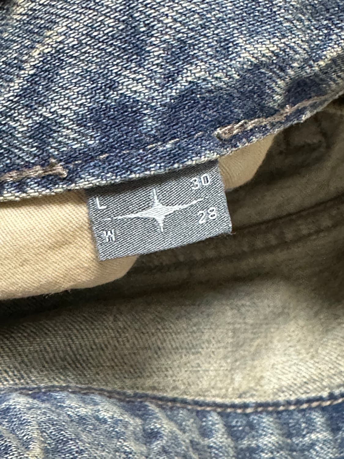 벨리에 트루 와이드 데님팬츠 스모크 인디고 상품이미지4