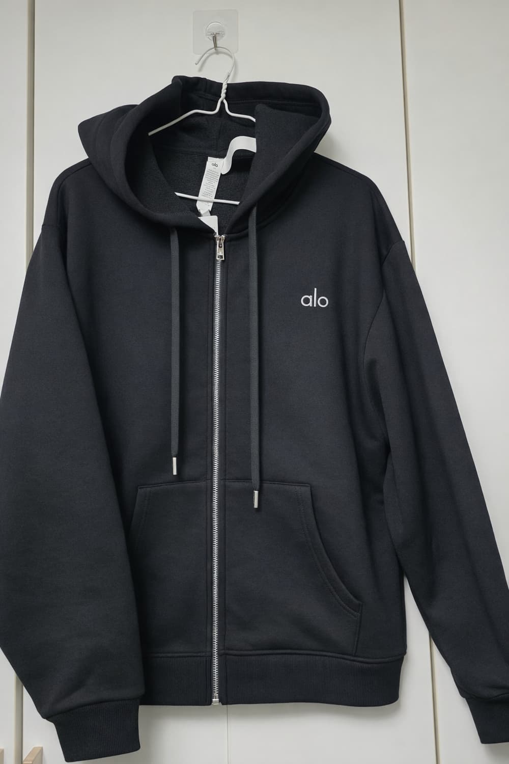 알로 블랙 후드 집업 여성용 사이즈 L 상품이미지4