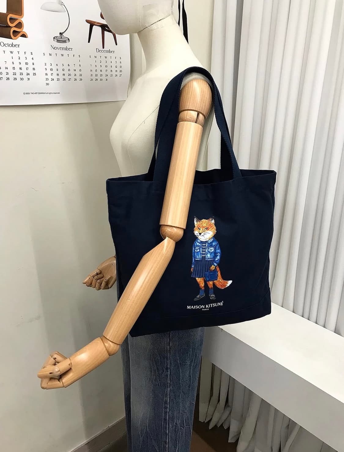 메종키츠네 폭스 에코백 가방 상품이미지9