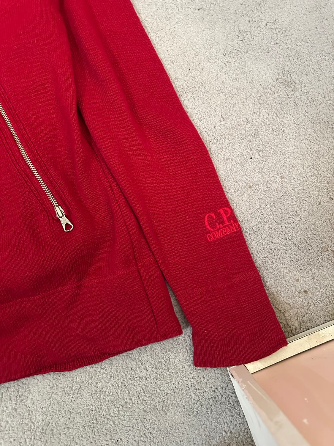 씨피컴퍼니 고글 니트 후드집업( 95-90) 정품  상품이미지3