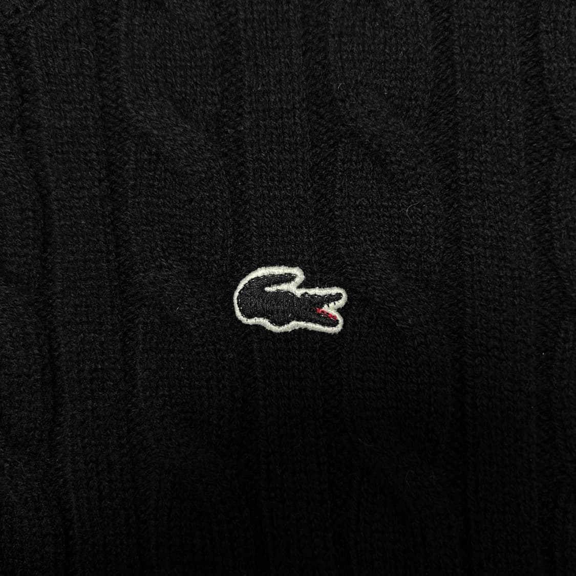 라코스테 우먼스 투포켓 케이블 가디건(36) 상품이미지4