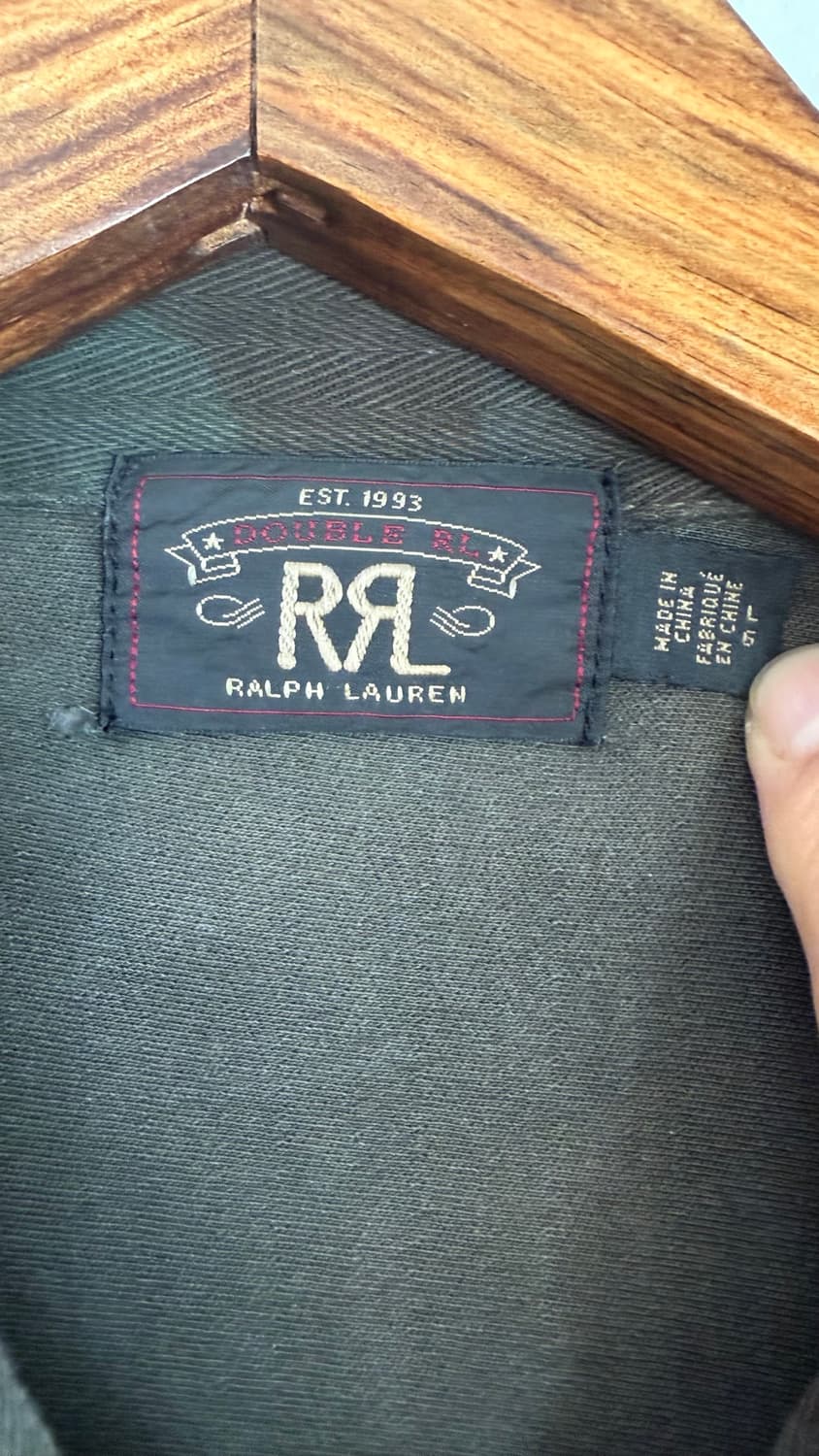 RRL 카모 HBT P-44 자켓 L  상품이미지3