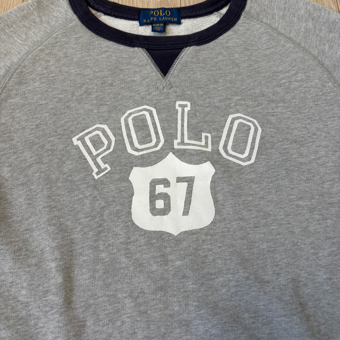 폴로 랄프로렌 스펠로고 맨투맨 상품이미지3