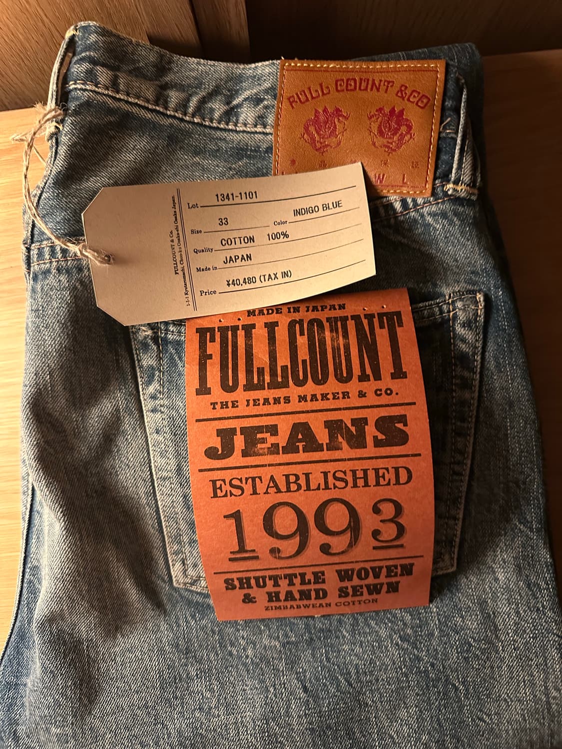 [33]풀카운트 1101 다트포드 팝니다 상품이미지1