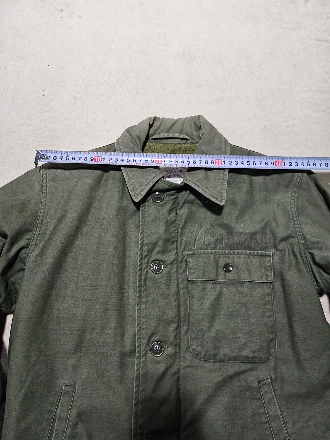 80s 미군오리지날 A2덱자켓 상품이미지8