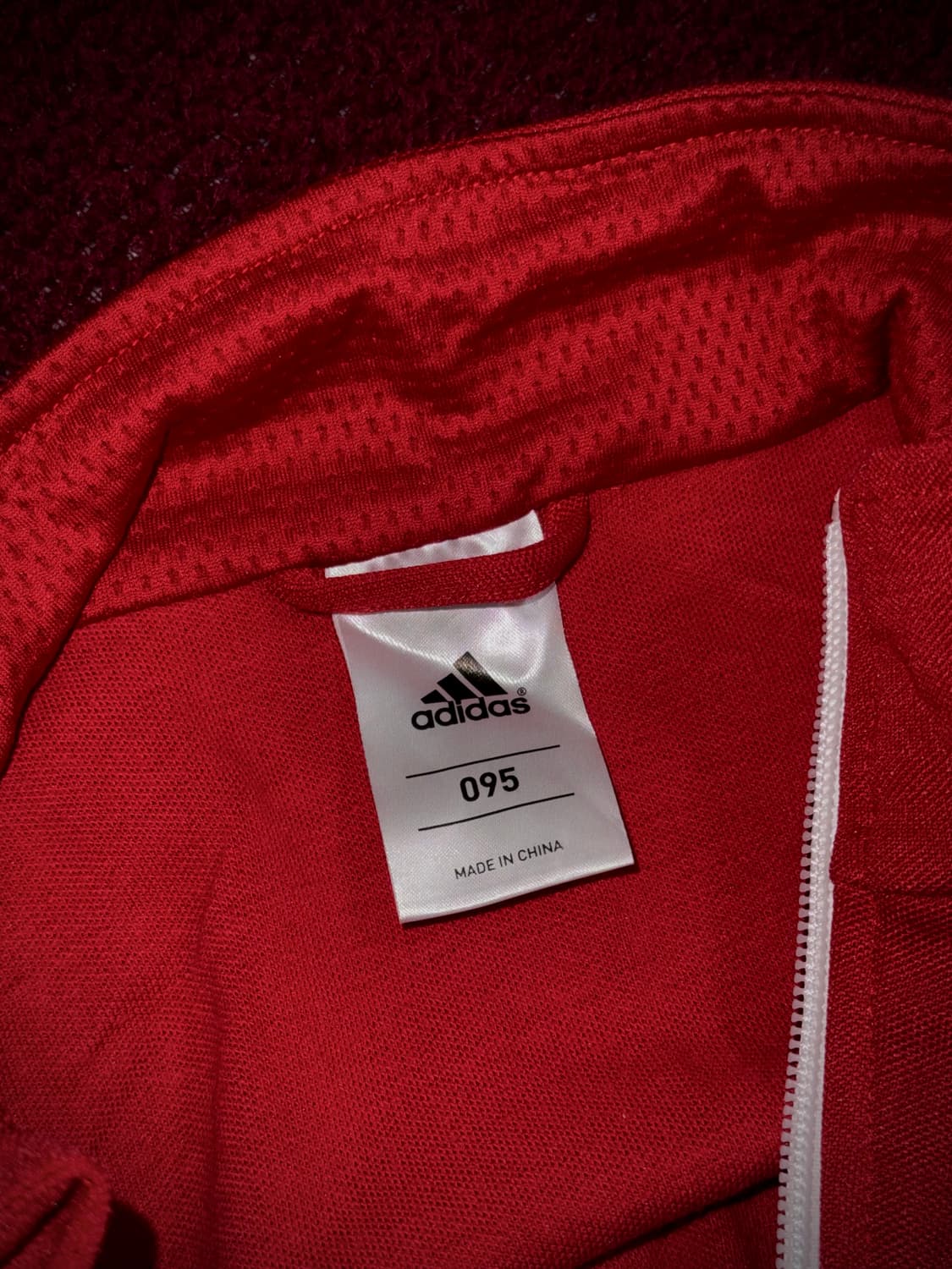 아디다스 화이트 라인 레드 트랙탑 져지 95 상품이미지6