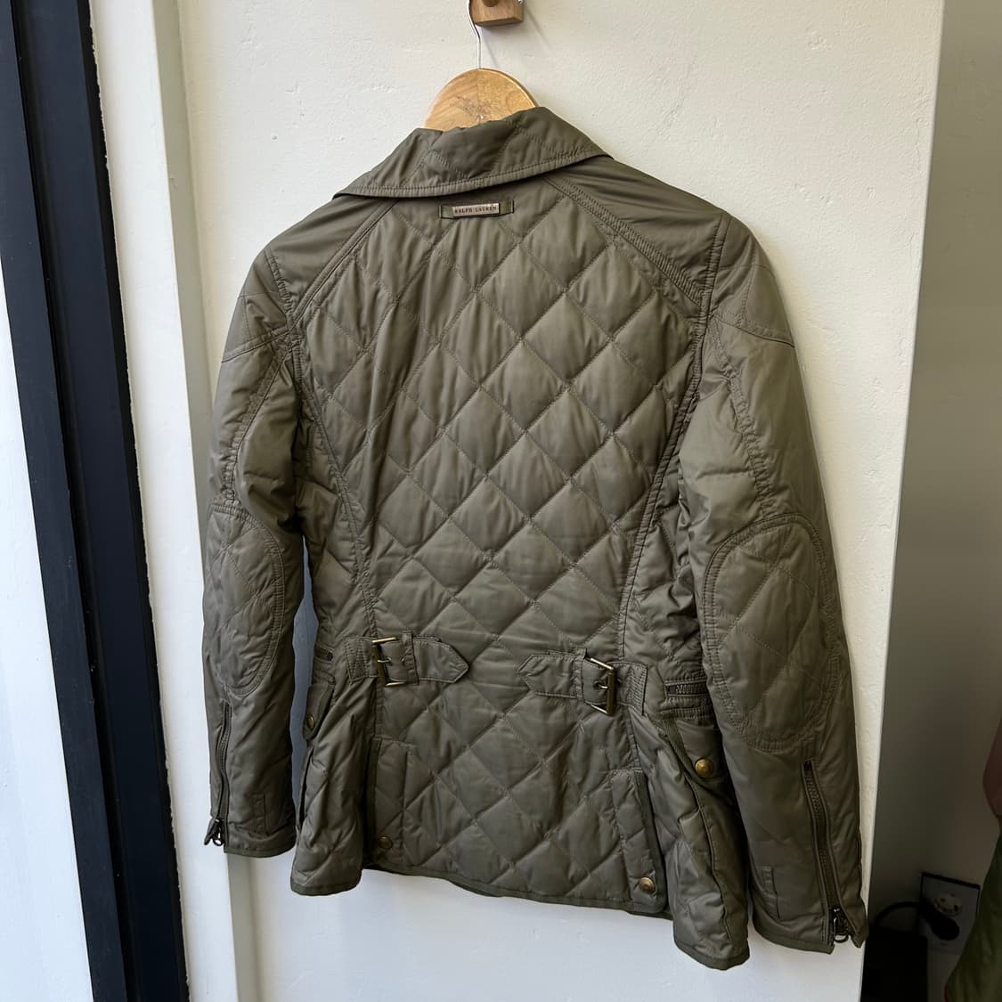 랄프로렌 카키 퀄팅 자켓  상품이미지4