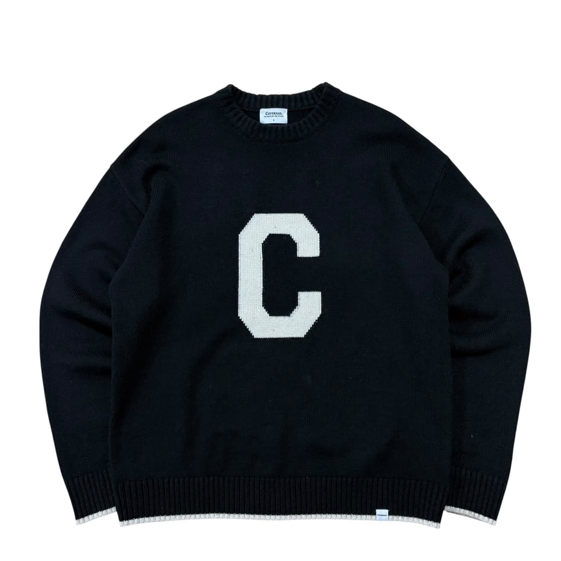 커버낫 빅로고 니트 상품이미지1