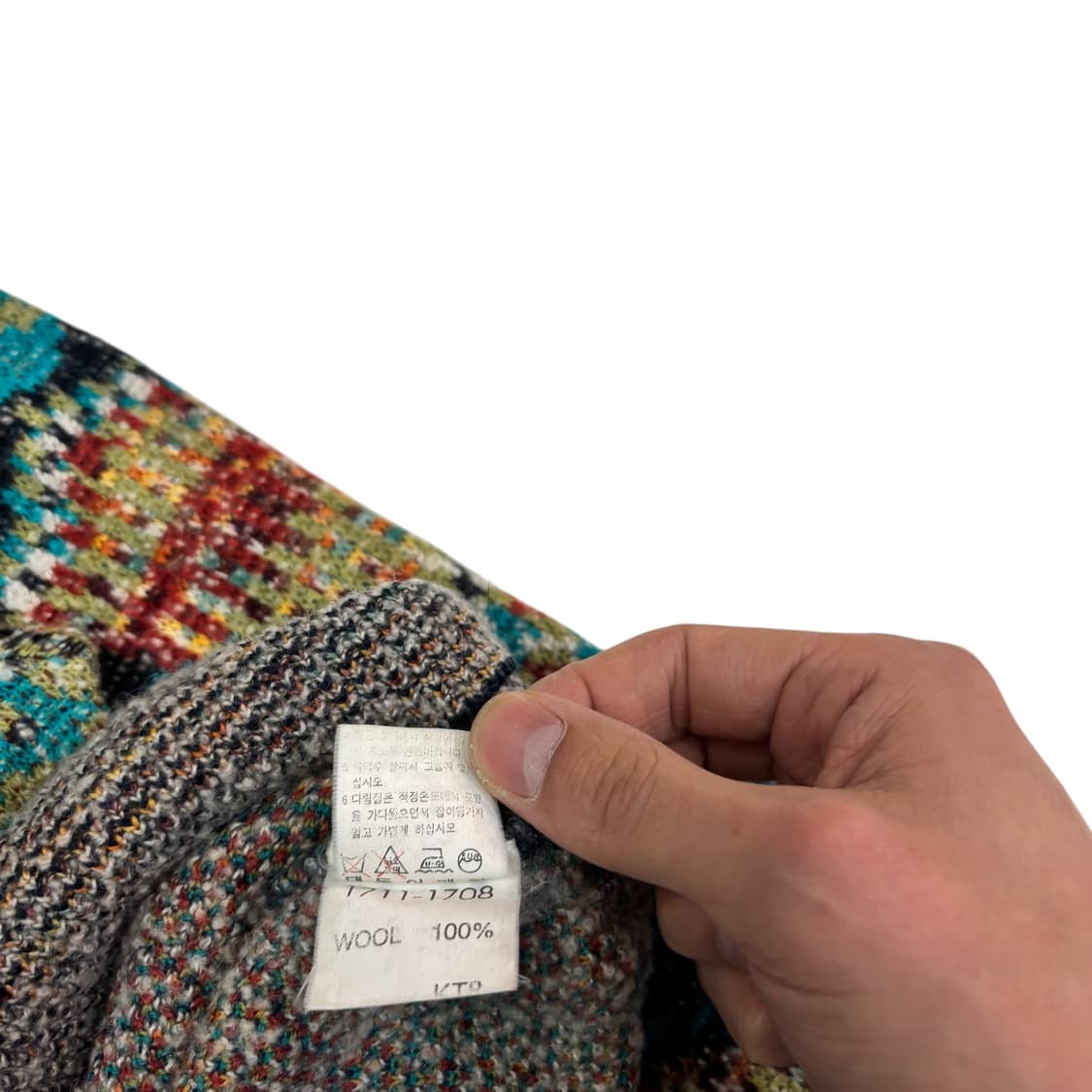 미쏘니 하프집업 니트 상품이미지4